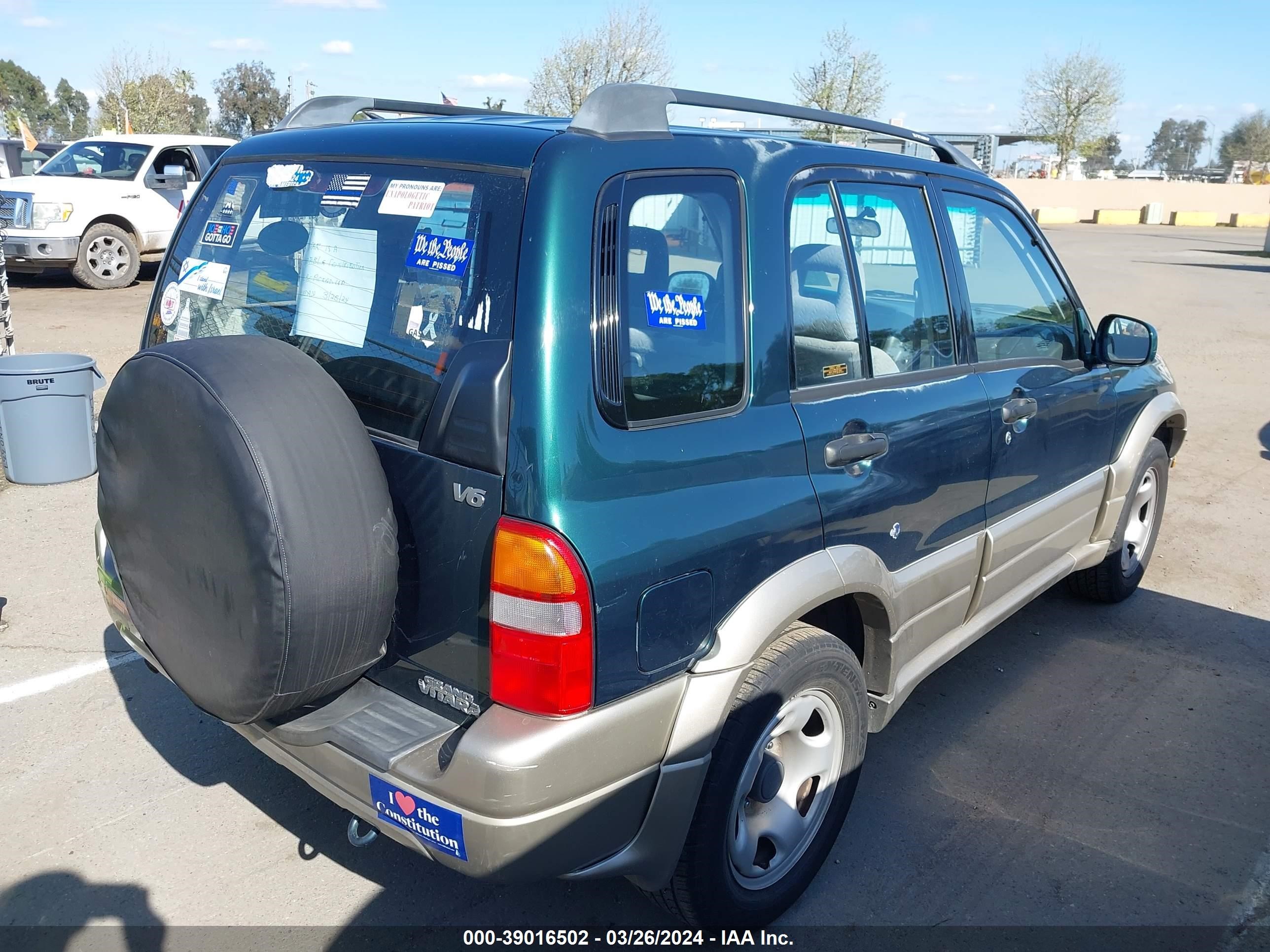 Photo 3 VIN: JS3TE62V214151640 - SUZUKI GRAND VITARA 