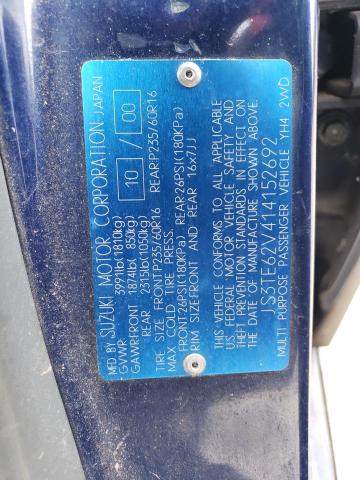 Photo 12 VIN: JS3TE62V414152692 - SUZUKI GR VITARA 