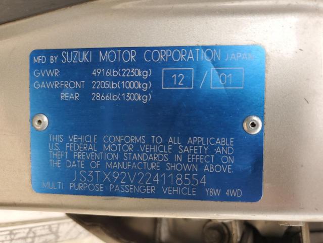 Photo 12 VIN: JS3TX92V224118554 - SUZUKI XL7 