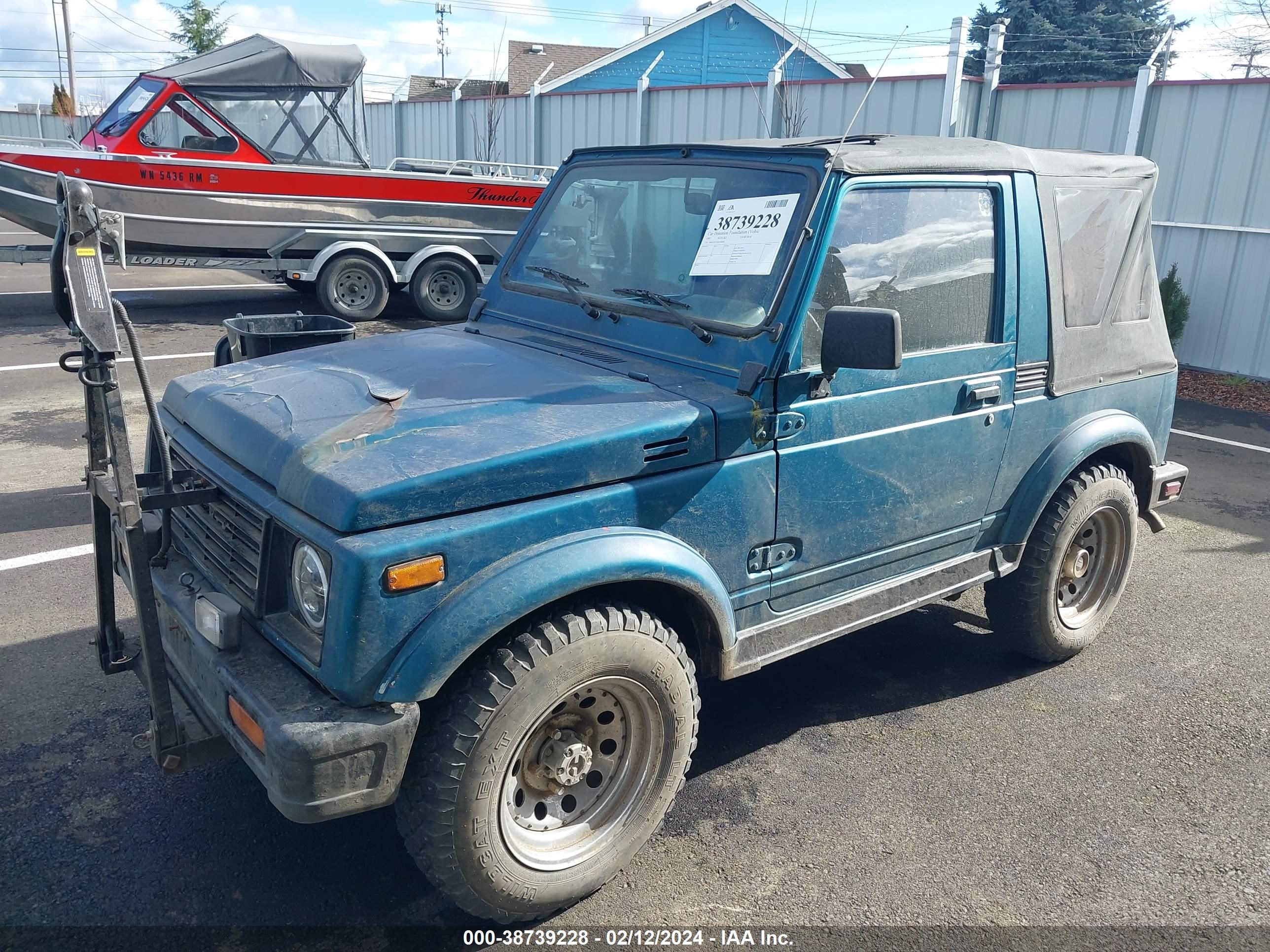 Photo 1 VIN: JS4JC51C7H4190690 - SUZUKI SAMURAI 