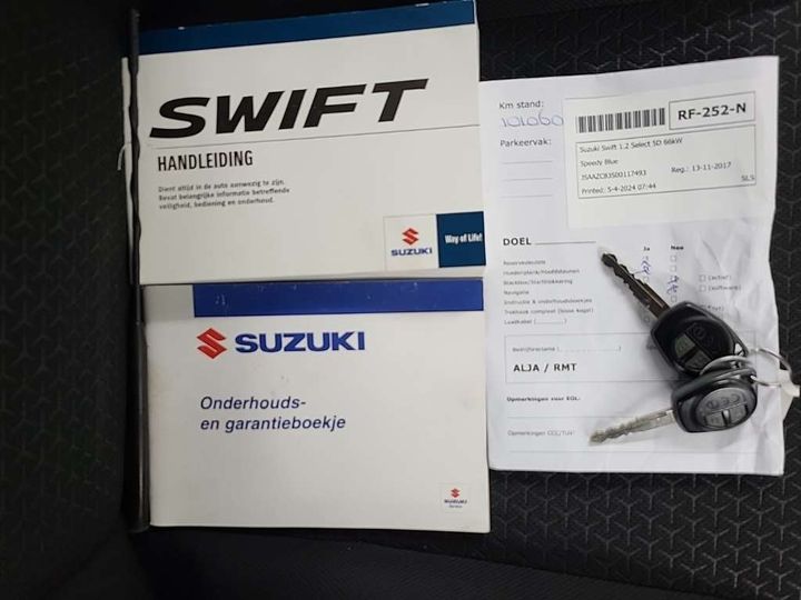 Photo 12 VIN: JSAAZC83S00117493 - SUZUKI SWIFT 