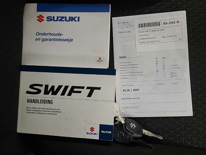 Photo 12 VIN: JSAAZC83S00264205 - SUZUKI SWIFT 