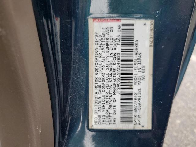 Photo 11 VIN: JT2AC52L5V0247630 - TOYOTA TERCEL 