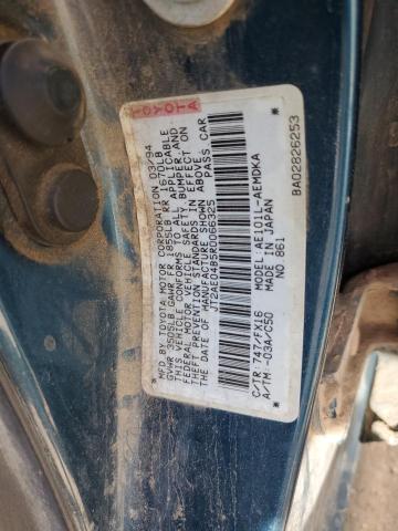 Photo 11 VIN: JT2AE04B5R0066325 - TOYOTA COROLLA 