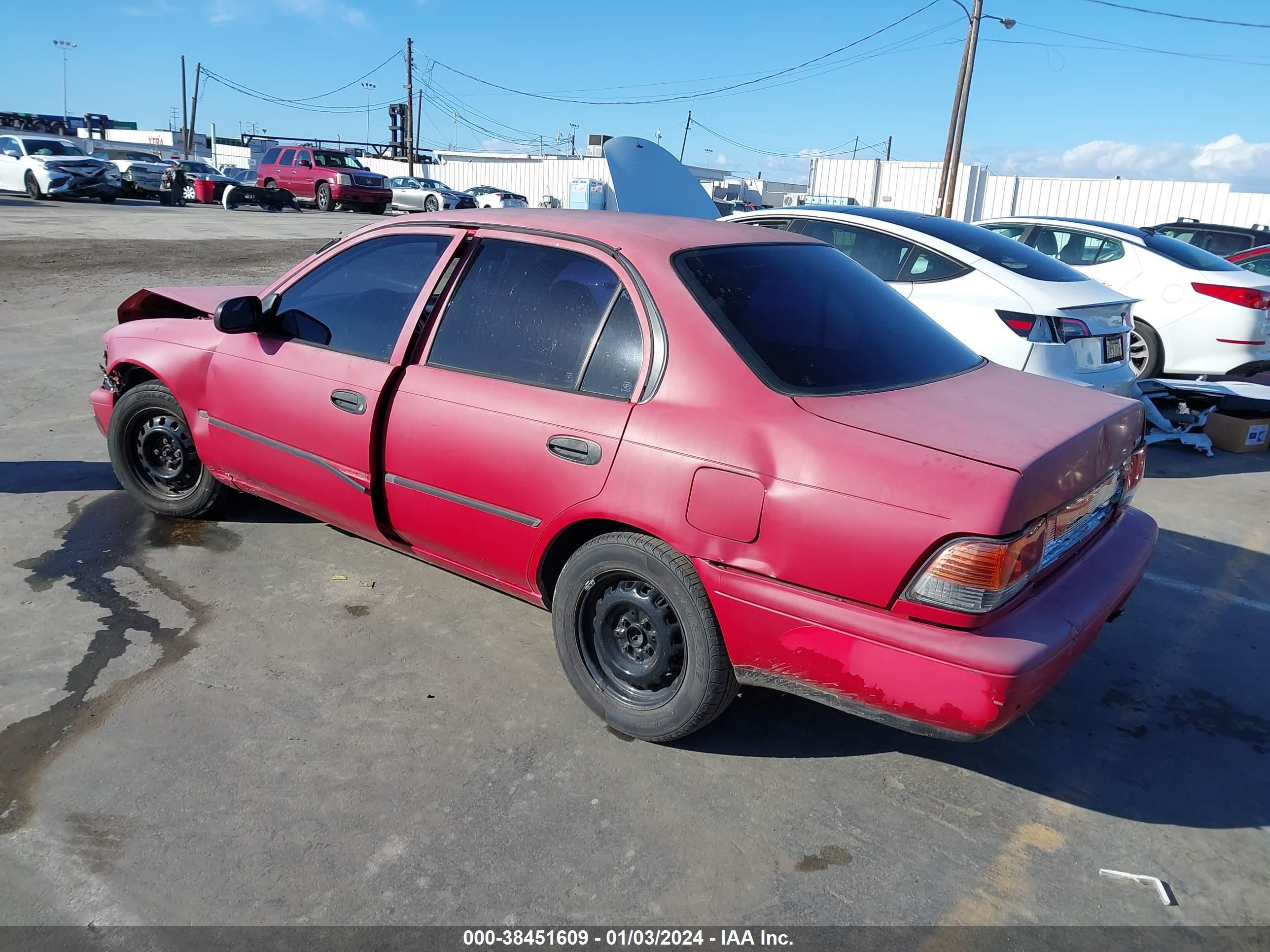 Photo 2 VIN: JT2AE04B8R0078775 - TOYOTA COROLLA 