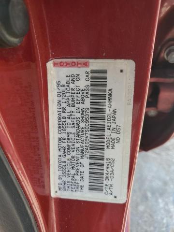 Photo 11 VIN: JT2AE09V7S0095379 - TOYOTA COROLLA 