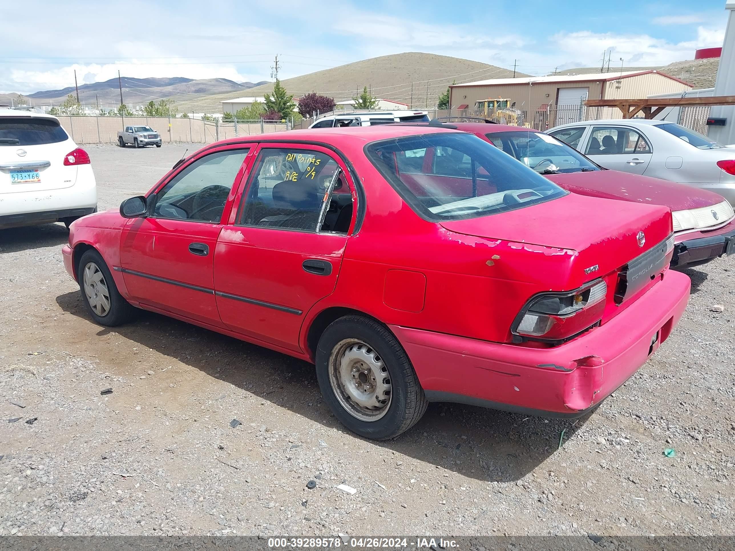 Photo 2 VIN: JT2BA02E0T0135961 - TOYOTA COROLLA 