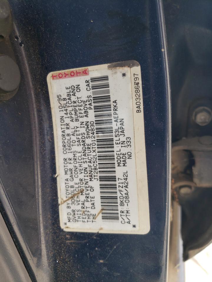 Photo 11 VIN: JT2BC52LXT0124830 - TOYOTA TERCEL 