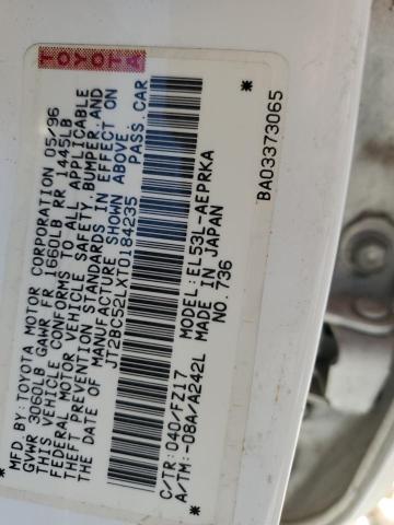 Photo 12 VIN: JT2BC52LXT0184235 - TOYOTA TERCEL 