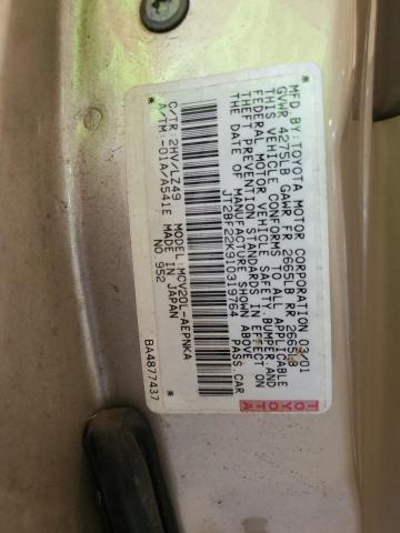 Photo 11 VIN: JT2BF22K910319764 - TOYOTA CAMRY CE 