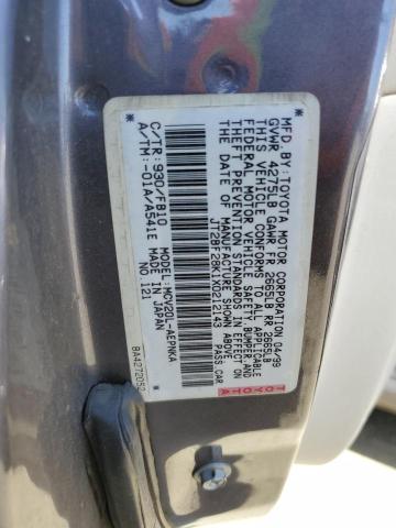 Photo 11 VIN: JT2BF28K1X0212143 - TOYOTA CAMRY LE 