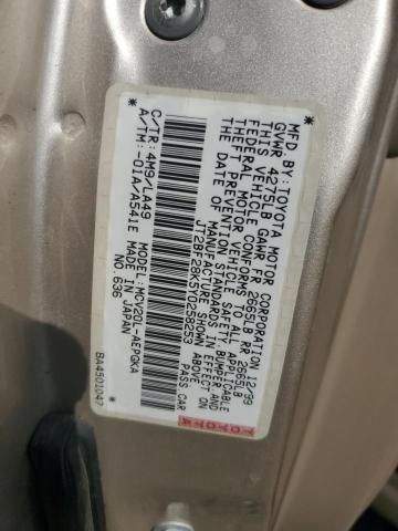 Photo 11 VIN: JT2BF28K5Y0258253 - TOYOTA CAMRY LE 