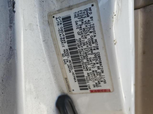 Photo 11 VIN: JT2BF28K6Y0250467 - TOYOTA CAMRY 