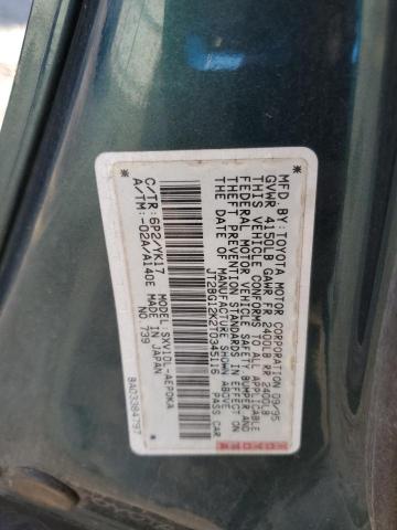 Photo 11 VIN: JT2BG12K2T0345116 - TOYOTA CAMRY DX 