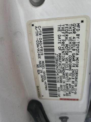 Photo 11 VIN: JT2BG22K0Y0415130 - TOYOTA CAMRY CE 