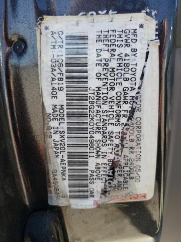 Photo 11 VIN: JT2BG22K0Y0498011 - TOYOTA CAMRY 