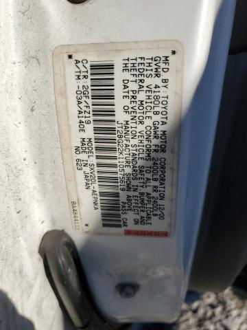 Photo 11 VIN: JT2BG22K110575619 - TOYOTA CAMRY 