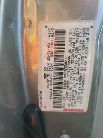 Photo 11 VIN: JT2BG22K3W0185886 - TOYOTA CAMRY 