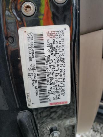 Photo 11 VIN: JT2BG22K410600870 - TOYOTA CAMRY 