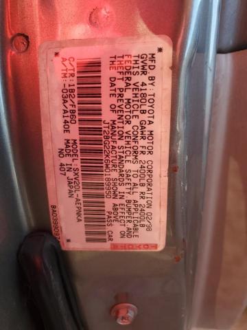 Photo 11 VIN: JT2BG22K6W0189950 - TOYOTA CAMRY CE 