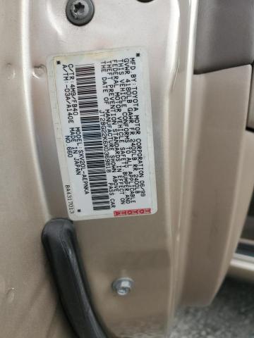 Photo 11 VIN: JT2BG22K6X0369818 - TOYOTA CAMRY 