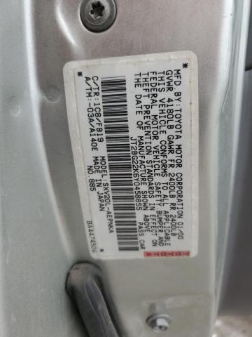 Photo 11 VIN: JT2BG22K6Y0458855 - TOYOTA CAMRY CE 