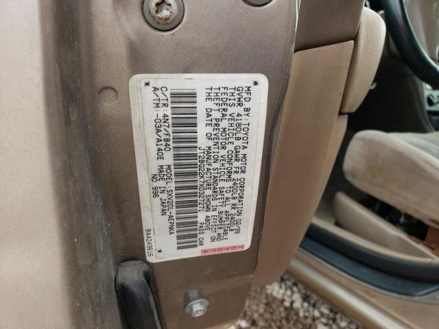 Photo 11 VIN: JT2BG22K7X0327271 - TOYOTA CAMRY 