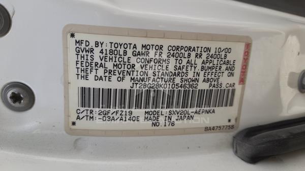 Photo 3 VIN: JT2BG28K010546362 - TOYOTA CAMRY 