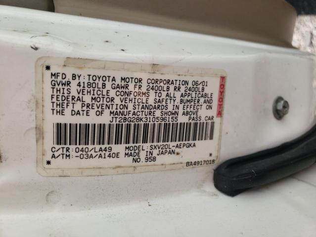 Photo 11 VIN: JT2BG28K310596155 - TOYOTA CAMRY 