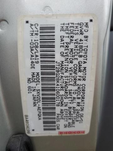 Photo 11 VIN: JT2BG28K410600178 - TOYOTA CAMRY 