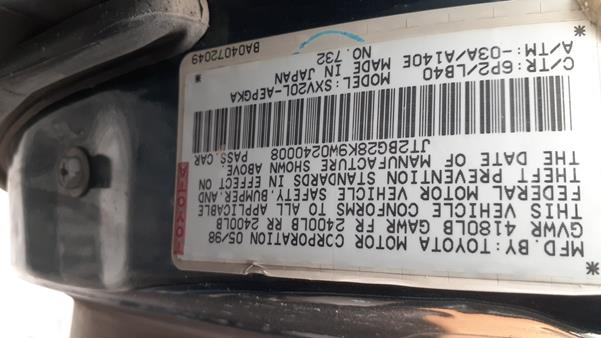 Photo 3 VIN: JT2BG28K9W0240008 - TOYOTA CAMRY 