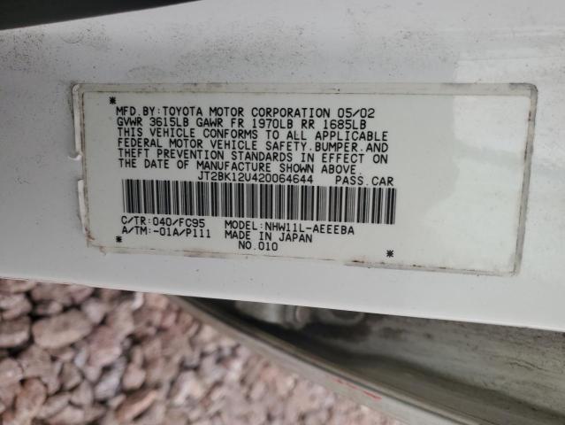 Photo 11 VIN: JT2BK12U420064644 - TOYOTA PRIUS 