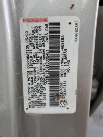 Photo 11 VIN: JT2BK12U610002421 - TOYOTA PRIUS 