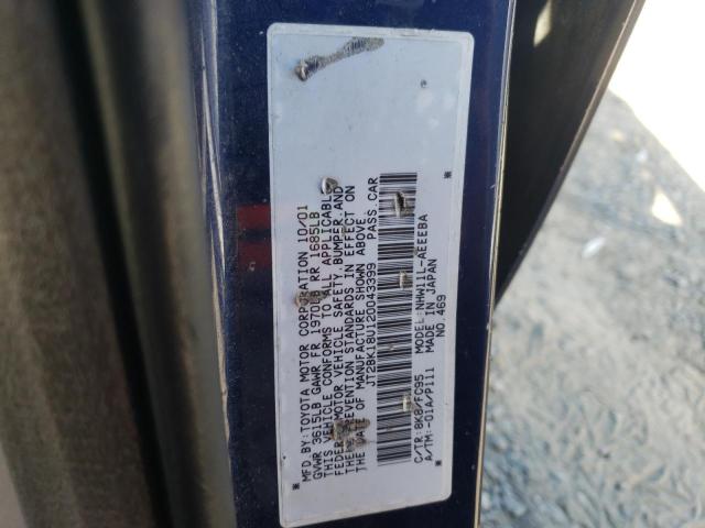 Photo 11 VIN: JT2BK18U120043399 - TOYOTA PRIUS 