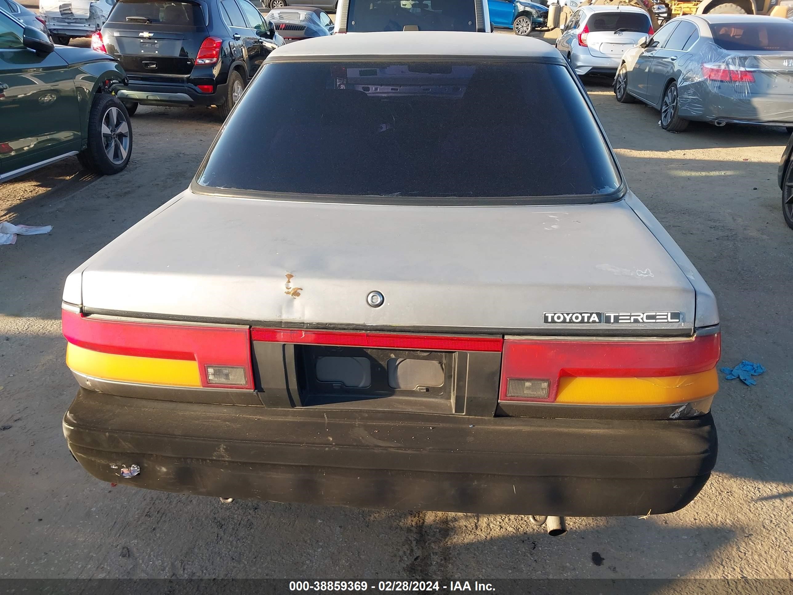 Photo 15 VIN: JT2EL31D8J0256221 - TOYOTA TERCEL 