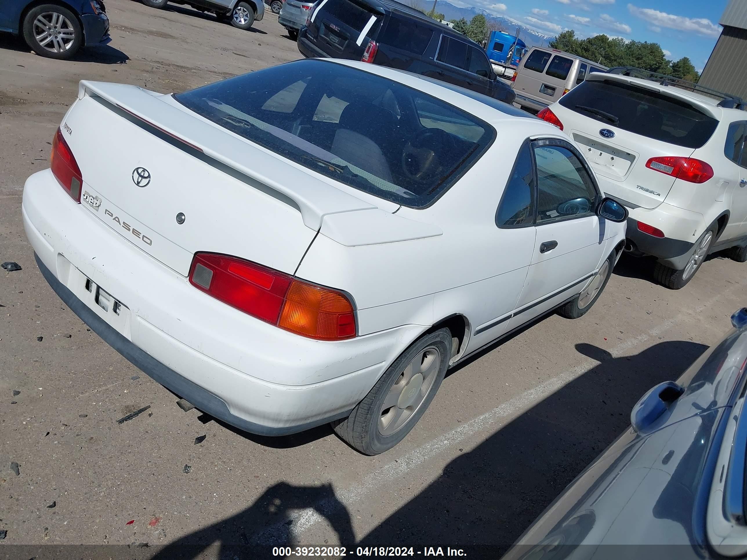 Photo 3 VIN: JT2EL45F6N0023431 - TOYOTA PASEO 