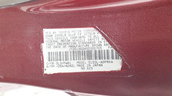 Photo 2 VIN: JT2EL56D4S0020705 - TOYOTA TERCEL 