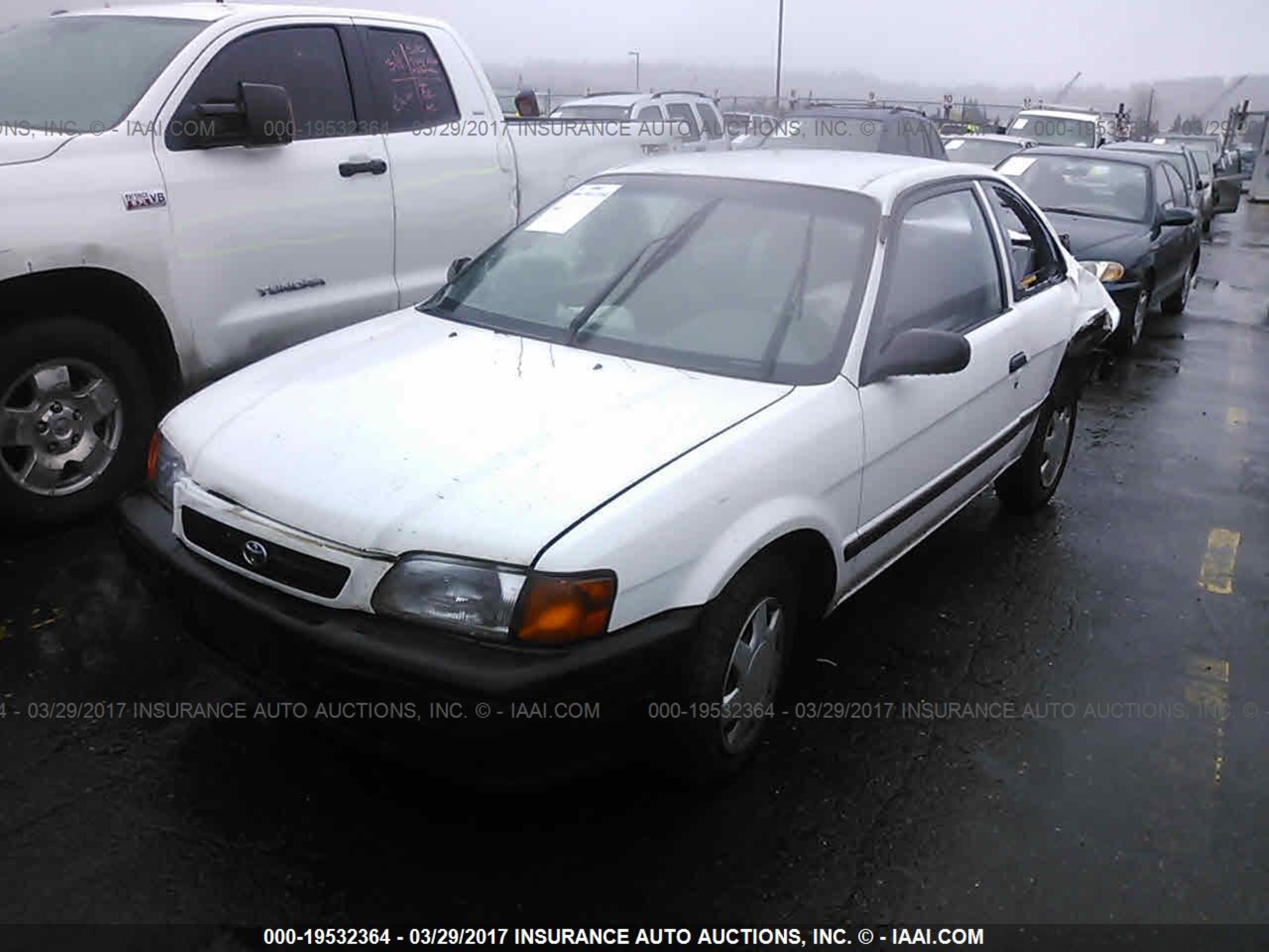 Photo 1 VIN: JT2EL56D7S0089520 - TOYOTA TERCEL 