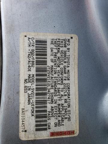 Photo 11 VIN: JT2SV21E2L3427417 - TOYOTA CAMRY 