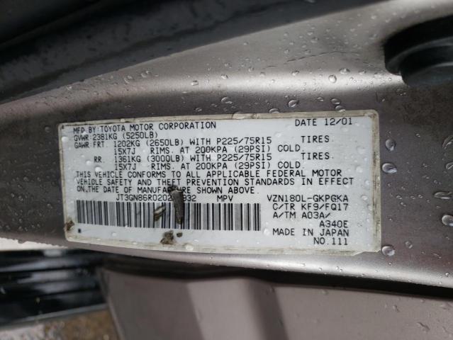 Photo 11 VIN: JT3GN86R020235932 - TOYOTA 4RUNNER 