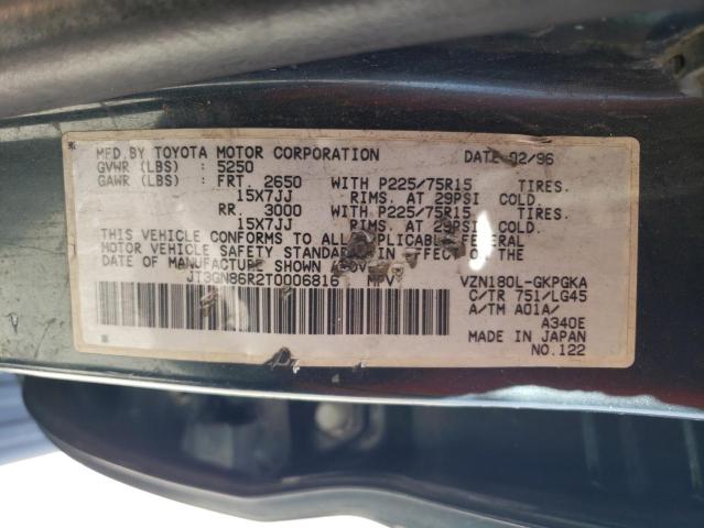 Photo 12 VIN: JT3GN86R2T0006816 - TOYOTA 4RUNNER 