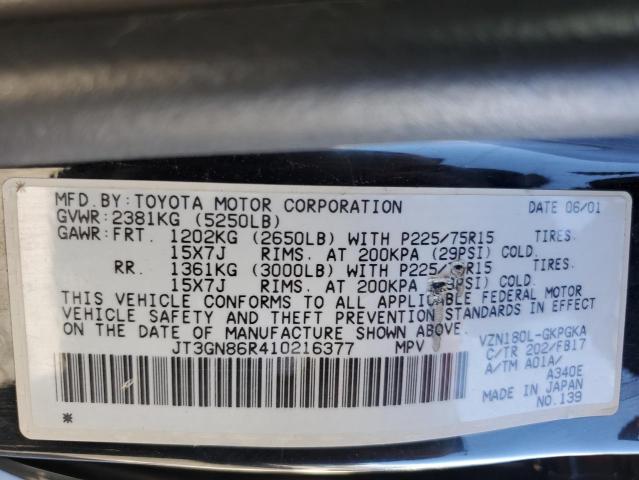 Photo 13 VIN: JT3GN86R410216377 - TOYOTA 4RUNNER 