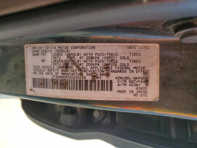 Photo 12 VIN: JT3GN86R520233108 - TOYOTA 4RUNNER SR 