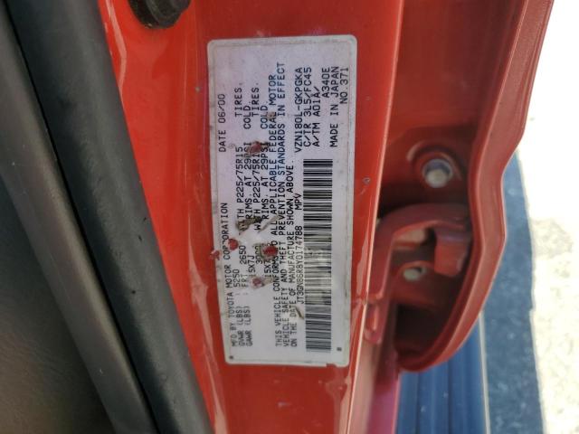 Photo 12 VIN: JT3GN86R8Y0174788 - TOYOTA 4RUNNER 