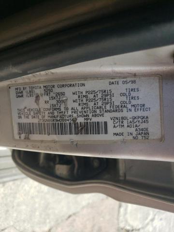 Photo 12 VIN: JT3GN86R9W0084563 - TOYOTA 4RUNNER SR 