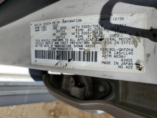 Photo 12 VIN: JT3GN87R4V0030701 - TOYOTA 4RUNNER LI 