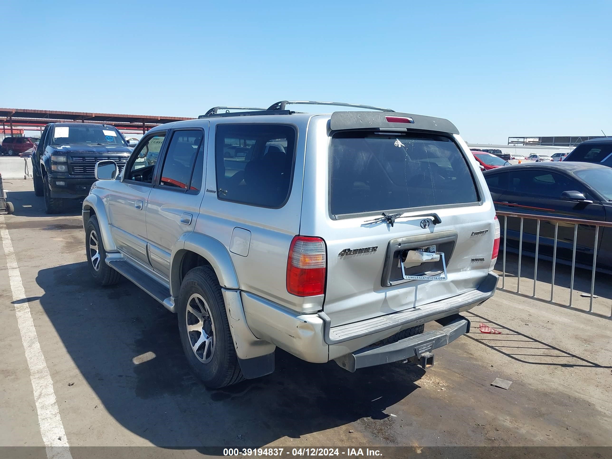 Photo 2 VIN: JT3GN87R5Y0178618 - TOYOTA 4RUNNER 