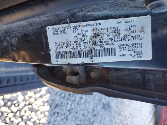 Photo 11 VIN: JT3GN87R8V0035058 - TOYOTA 4RUNNER LI 