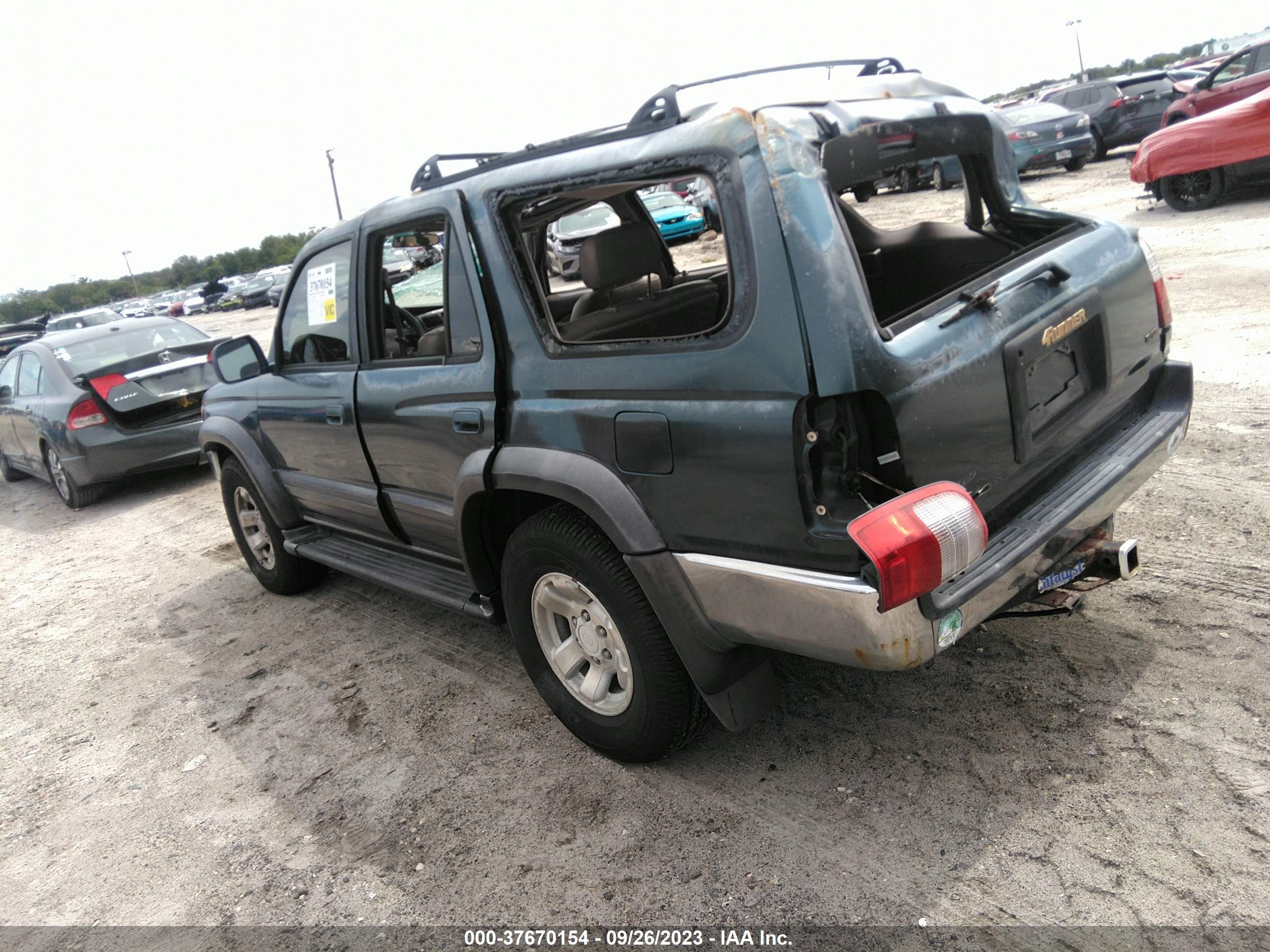 Photo 2 VIN: JT3GN87RXW0074476 - TOYOTA 4RUNNER 