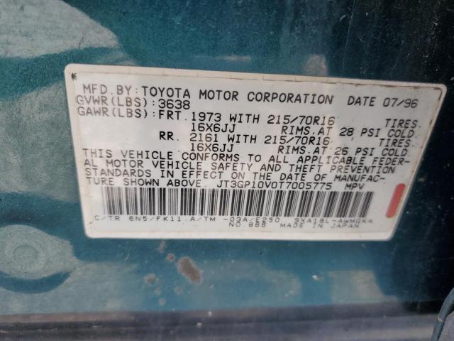 Photo 11 VIN: JT3GP10V0T7005775 - TOYOTA RAV4 